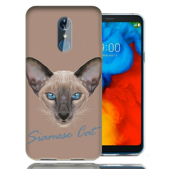 MUNDAZE For LG Stylo 4 Siamese Design TPU Gel Phone Case Cover