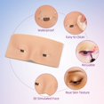 thumbnail image 4 of Placa facial de silicona BAMTTOO para práctica de maquillaje con cepillos, 4 of 7