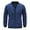 Navy, variant on Men's Casual Lightweight Water Trench Coat Jacket with Lapel Pocket for Outdoor Comfort