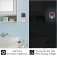 thumbnail image 5 of Dog paw prints LED Square Night Lights - Energy Efficient & Elegant Decorative Lighting for Your Home - Set of 2 Understated Square LED Nightlights, 5 of 6