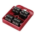 thumbnail image 2 of Rodillo móvil para electrodomésticos Zulema 1 unidad elevador rojo, 2 of 8
