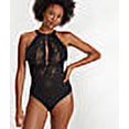 thumbnail image 4 of Scantilly by Curvy Kate Womens Indulgence Stretch Lace Bodysuit Style-ST010704, 4 of 6