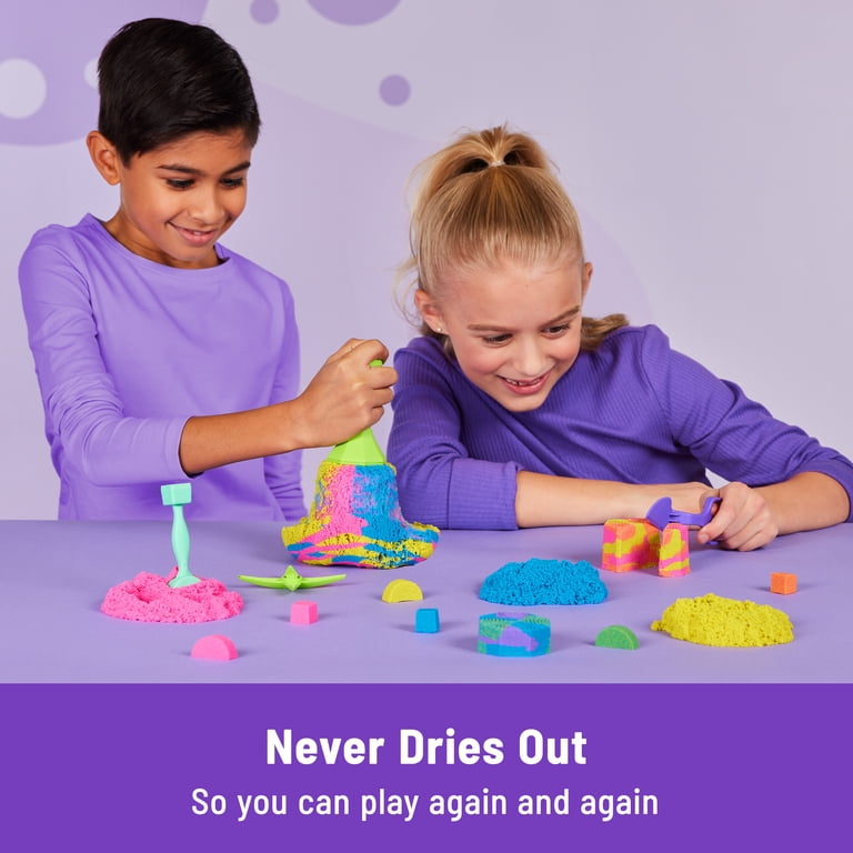 Kinetic Sand Squish N' Create Sensory Play Set photo 3