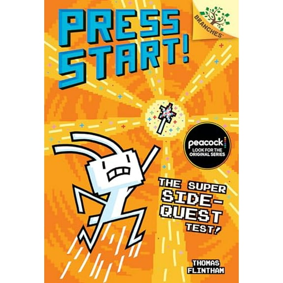 Pre-Owned The Super Side-Quest Test!: A Branches Book (Press Start! #6): Volume 6 (Hardcover) 1338239791 9781338239799