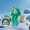 Green, variant on Njoeus Wind Up Dancing Jellyfish To-y Glows In The Dark Luminous Clockwork Brings Educational Funny Fidget Fun for Party Favors (Orange)