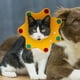thumbnail image 4 of Collar De Gato Collar De Cono para Perro, Collar Protector para Mascotas, Collar De 2 Piezas para Recuperación De Lesiones para Perros Y Gatos Amarillo, M, 4 of 5
