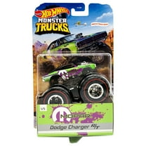 Hot Wheels Monster Trucks '70 Dodge Charger R/T Mopar 1:64 Scale Diecast Monster Truck