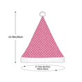 thumbnail image 3 of Fuzoiu Fish Scales Print Santa Hat Christmas Hat for kids,Santa Hats with Pompom, Unisex Xmas Holiday Hat for Christmas New Year Festive Party Supplies, 3 of 6