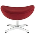 thumbnail image 3 of Modway Glove Wool Upholstered Ottoman, Multiple Colors, 3 of 3