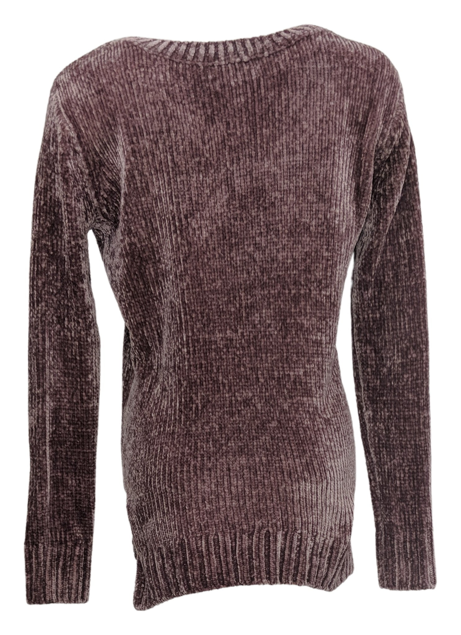 brown chenille sweater