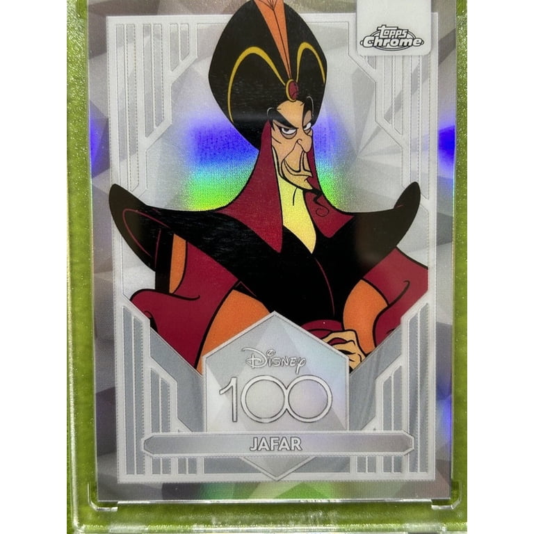 Disney 100 JAFAR from ALADDIN REFRACTOR Card SP 2023 Topps Chrome