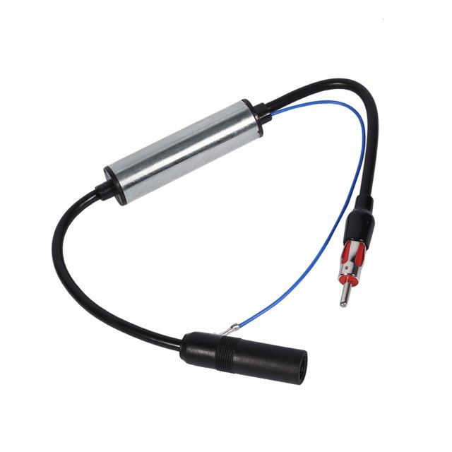 Booster de Señal de Radio FM de Antena de Coche,Amplificador de Señal FM para Radio del Automóvil
