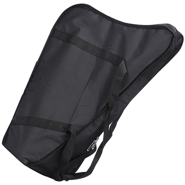 OULII Harp Carrying Case Oxford Cloth Black for Travel and Performance 1Pcs