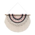 thumbnail image 1 of Decoración de pared de tapiz bohemio macrame pared colgante de la pared ventana arte de pared decoración decoración del hogar decoración de la pared C, 1 of 8