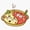 1pcs, variant on Traditional Asian Hot Pot Huo Guo Cooking Culinary Icon Decal For Hydroflask Journal Sticker