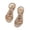 White, variant on Women's V𝗂ntage Sandals Summer Fashion Beaded We𝖽ge Slippers Wide Width Open Toe Sandles for Ladies Comfortable Espadrille Sandalias de Mujer