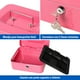 thumbnail image 4 of Caja Fuerte De Seguridad VIMI Para Dinero Con Llaves Charola Removible rosa, 4 of 8