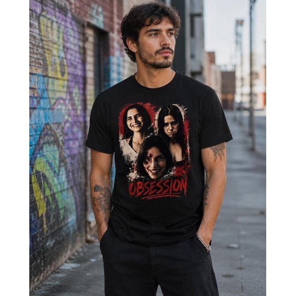 Obsession Movie T-Shirt, Psychological Horror Graphic Tee T-shirt Sizes S-5XL The Golden Shop