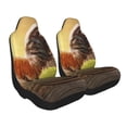 thumbnail image 2 of Yiaed Country Farm Morning Rooster Print Car Seat Covers,Universal Auto Seats Protector Fits for Car,SUV Sedan,Truck,Automotive Seat Covers & Accessories-1, 2 of 9