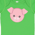 thumbnail image 4 of Inktastic Cute Pig, Little Pig, Pig Head, Pink Pig Boys or Girls Baby Bodysuit, 4 of 5