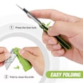 thumbnail image 3 of Juego de cuchillos multiusos WORKPRO plegable con 10 cuchillas adicionales, paquete de 3, 3 of 9