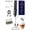 Black, variant on Rechargeable Milk Frother with Stand, 4 Interchangeable Whisks & Travel Case – Handheld Mixer for Lattes, Matcha, Hot Chocolate, Eggs & Protein Shakes