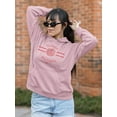 thumbnail image 2 of Flower Boutique 1968 Banner Hoodie Women -Image by Shutterstock, Female XX-Large, 2 of 4