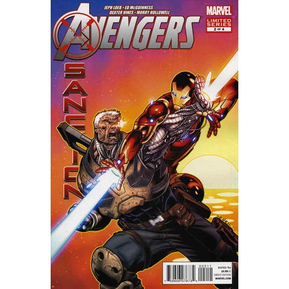Avengers: X-Sanction #2 VF ; Marvel Comic Book
