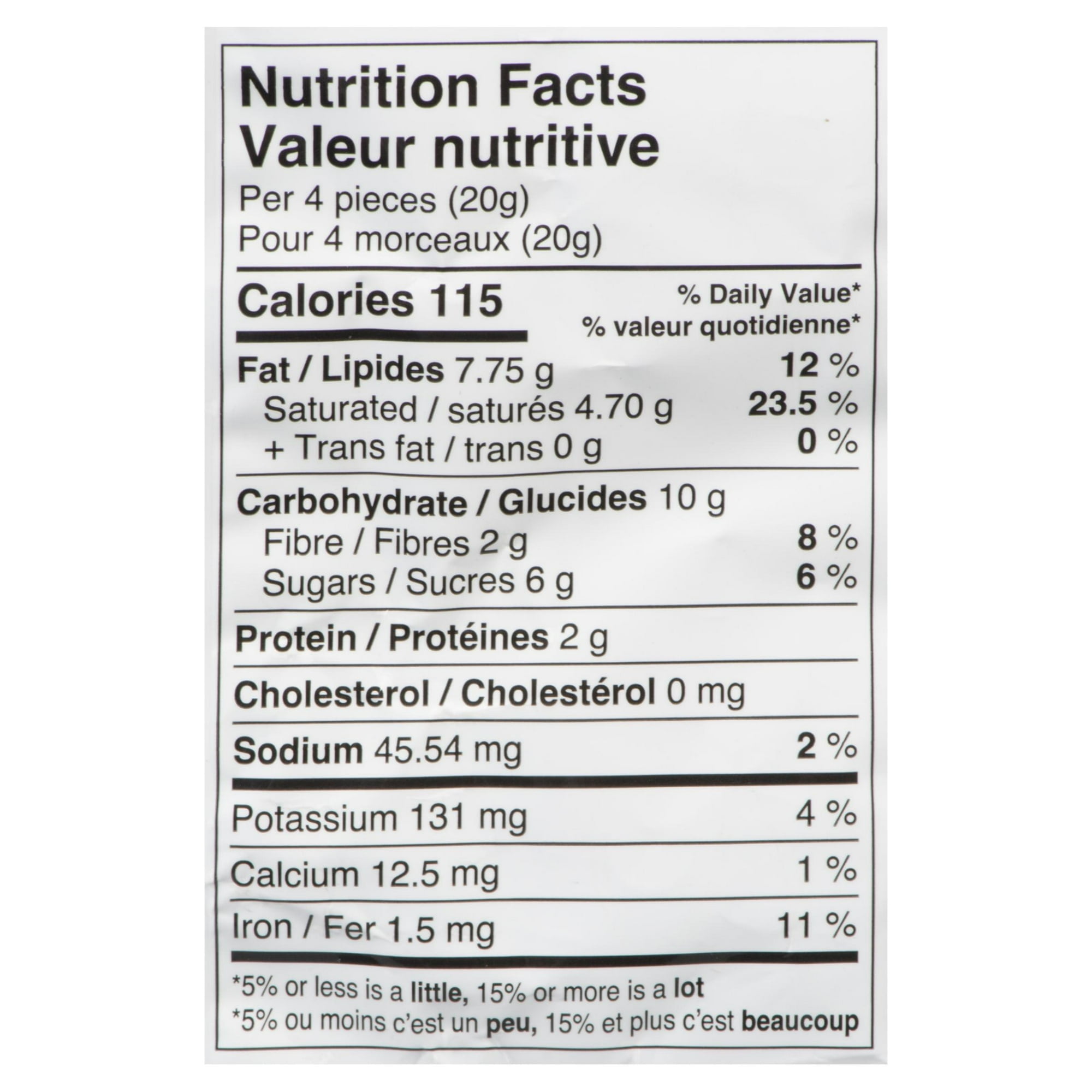 Freddo Minces Chocolat Noir 70% et Fleur de Sel 100g