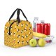 thumbnail image 5 of Easygdp Cute Bee Butterfly Yelllow Bolsa Térmica Premium - Tela Oxford Impermeable, Gran Capacidad, Bolsillo Frontal, Unisex para Trabajo, Escuela, Actividades al Aire Libre y Picnics, 5 of 8