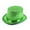 #01Green, variant on Top Hat Costume Shiny Sequin Magician Victorian Hat Dress Up Bowler Cosplay Costume Top Hats for Men Women for Masquerade Green