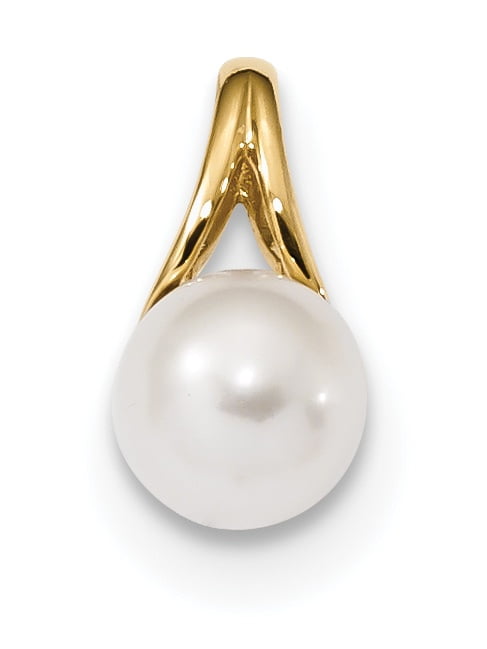 Jewelry Necklaces Pearls Sterling Silver Rhod-plated 7-8mm Pink FWC Pearl Necklace