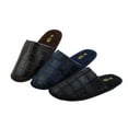 thumbnail image 2 of Starbay Men's Faux Suede Slide Warm Slip-on Hotel House Indoor Slippers, 2 of 2