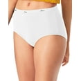 thumbnail image 2 of Hanes Women's Cotton White Brief 10-Pack, Style PW40WH, 2 of 5