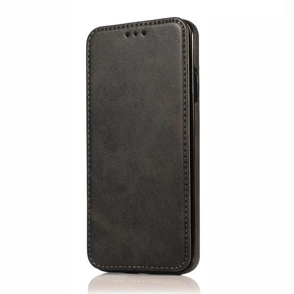 Case For IPhone 16/16 Plus/16 Pro/16 Pro Max, Magnetic Card Slot Shell Flip Hidden Stand Cover