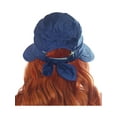 thumbnail image 4 of Simplicity Womens UPF 50+ UV Sun Hat Visor with Removable Top for Golf/Tennis Dark Blue, 4 of 4