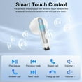 thumbnail image 4 of Wireless Earbuds Bluetooth Headphones for Samsung Galaxy S25 Ultra Edge A17 A16 A15 A54 A36 S24 S23 S22,60H Long Playtime LED Power Display IP7 Waterproof in Ear Earphone with Mic for iPhone 17 16e, 4 of 14