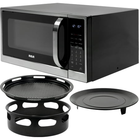 RCA 1.2 Cu Ft Microwave with Air Fryer and Convection - Stainless Steel