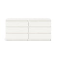thumbnail image 4 of Makeup Vanities Desk With 6 Wide Drawers Modern 6-Drawer Double Dresser For Women Girl Bedroom Living Room Hallway, 4 of 9