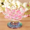 thumbnail image 2 of candeliere de Cristal Lotus Decoración para hogar 7 candeliere Romántica Rosa D, 2 of 9