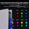 thumbnail image 3 of Cooling Fan for PS5 with 3 Adjustable Speed Silent Cooling Fans and RGB Light, PS5 High Efficiency Cooling System Accessory with 2.0 USB HUB, Suitable for PS5 Disc and Digital Edition, 3 of 7