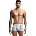 thumbnail image 4 of JOCKMAIL 2 Pack/PCS Men's Underwear Boxer Briefs Mens Modal Boxer Briefs Breathable Stretch Underwear, 4 of 12