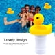 thumbnail image 2 of Flotador de Cloro Dispensador Automático de Dosis de Piscina con Forma de Pato para Piscinas Grandes y Pequeñas Bañera de Hidromasaje Spa Decoración de Jardín ANGGREK Otros, 2 of 8