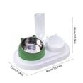 thumbnail image 3 of Twfbrm Pet Supplies Cats Bowl Two In One Drinking Water Dog Water Bowl Rice Bowl Pet Bowl Drinking Water Feeding All One Suitable For Dogs and Cats To Live and Drink Water for Cats Dogs, 3 of 6