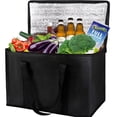 thumbnail image 1 of Reusable bag, foldable, refrigerated, hot and cold food transport, suitable for camping, 1 of 3
