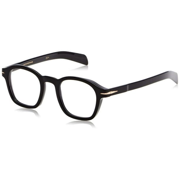 Marco de gafas David Beckham DB 7053/BB 2M2 Black Gold 45 mm