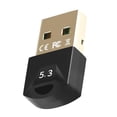 thumbnail image 5 of Adaptador USB Plug and Play Receptor transmisor inalámbrico 5.3 compatible con Bluetooth, 5 of 5