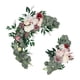 thumbnail image 3 of 2 arcos de flores artificiales para bodas, decoraciones florales y accesorios para fotos. rojo blanco, 3 of 9