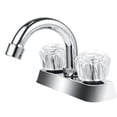 thumbnail image 2 of Mezcladora Baño Lavabo Acero Inoxidable Cromado Plateado, 2 of 4