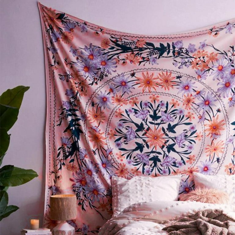 Mandala Tapestry Boho Beach Throw Dorm Room Indian Wall Hanging